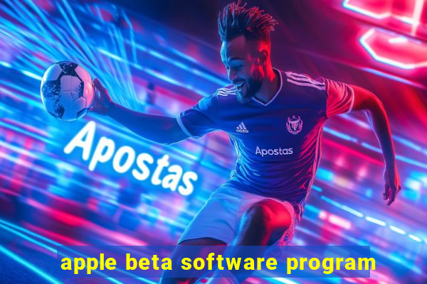 apple beta software program